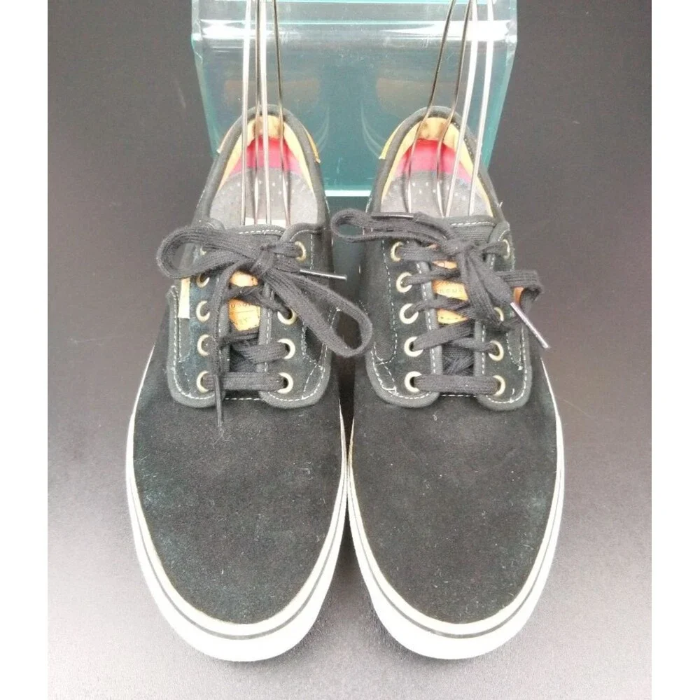 Vans Chima Ferguson Sydney Pro Black Suede Sneakers Size 9